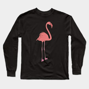 Pink Flamingo Long Sleeve T-Shirt